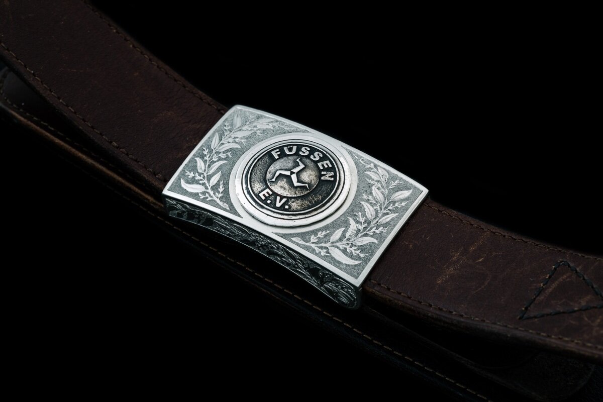 Koppelschliesse Füssen E.V. Wappen